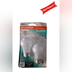 SYLVANIA Home Lighting 10181 Incandesent Bulb, A15-40W-2850K, Medium Base